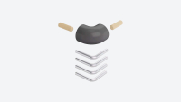 Kit de colț pentru balustradă de palier Anthracite, RAL 7016